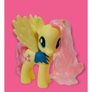 My Little Pony Fluttershy G4 Gen 4 2010 6" Brushable C029A MLP Pink Yellow
